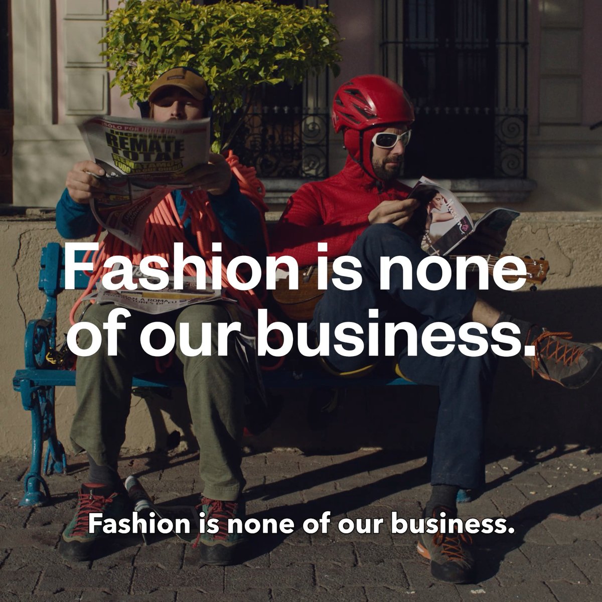 Fashion is none of our business. We make gear that is multifunctional, repairable and timeless—because the longer it stays in play, the better it is for the earth. Learn more at