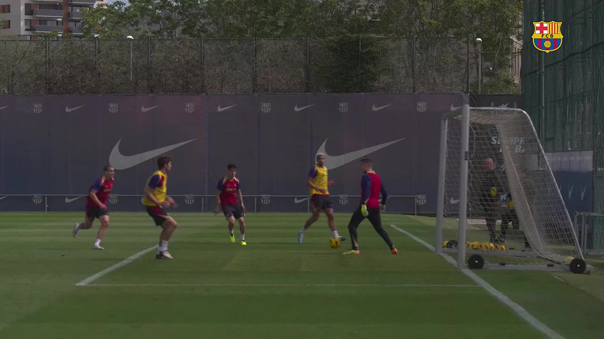 Back to work at Ciutat Esportiva Joan Gamper 💪