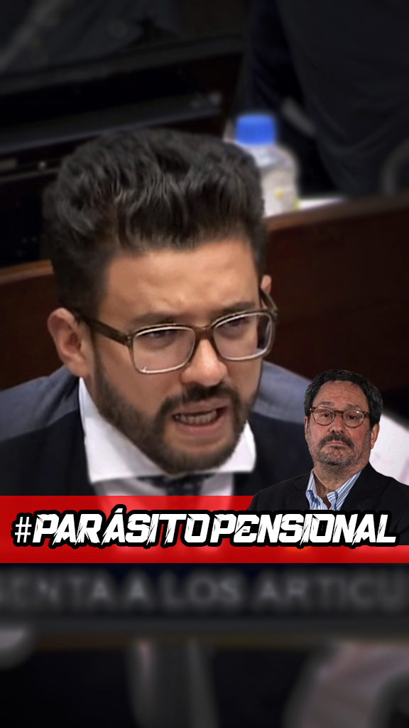 Los colombianos 🇨🇴 pagan más de 💰 2000 millones de pesos en el subsidio de la pensión de 🤦🏽Pachito Santos, por eso él no 🚫 quiere que pase la #ReformaPensional P.D. Toda mi solidaridad con los senadores amenazados por el presunto creador del bloque capital.