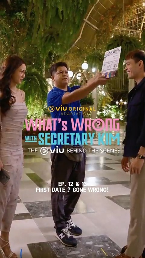 It wasn't a first date gone wrong after all! ๐ Here's your daily dose of fun and kilig behind-the-scenes of #ViuOriginalAdaptation #WhatsWrongWithSecretaryKim! #WWWSKNowStreaming Watch it for FREE and EXCLUSIVELY on Viu! ๐คฉ #WWWSK #KimPauOnViu