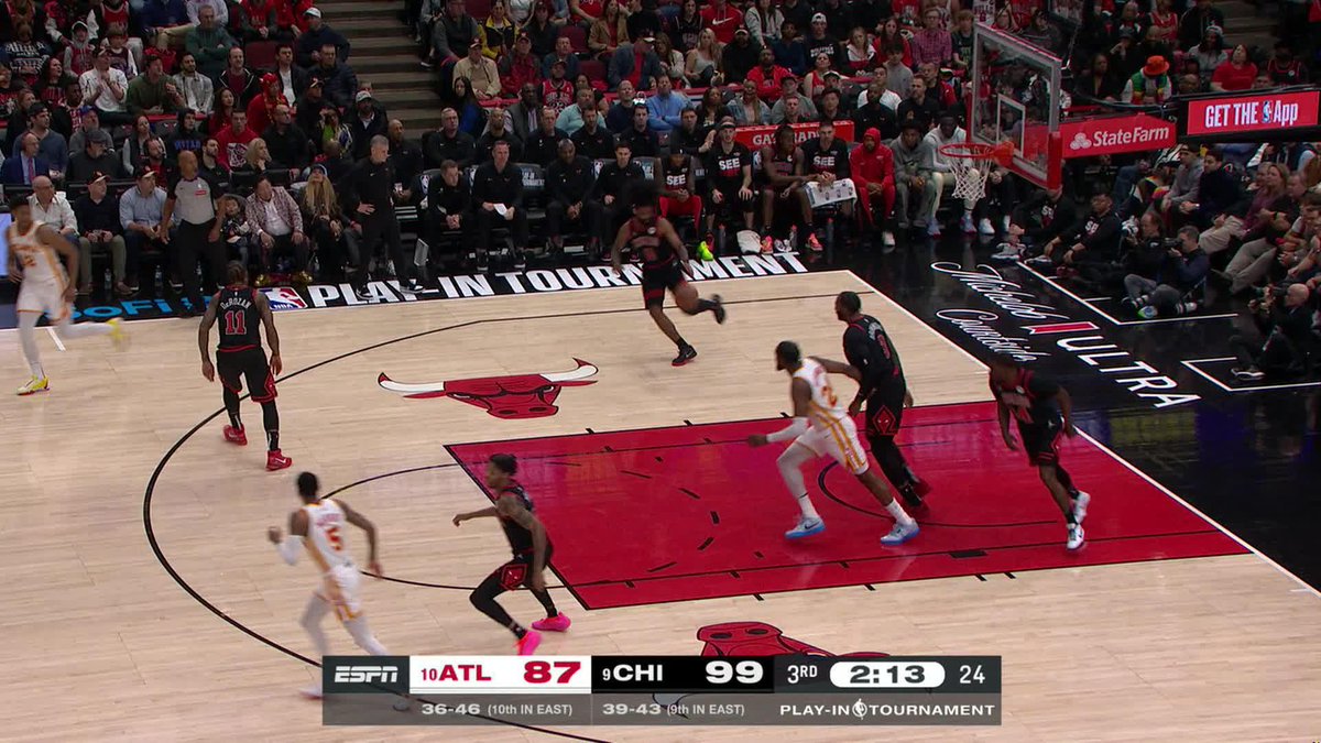 What a sequence from Coby White! 😮‍💨