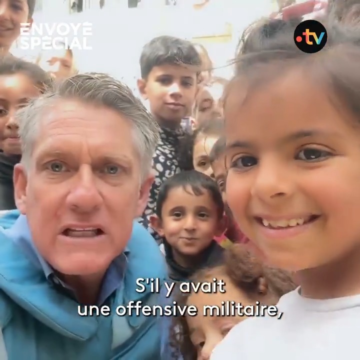 🔴 “La situation est critique et il faut un cessez-le-feu.” À Gaza, les besoins en alimentation et en médicaments ont explosé. Selon ses ONG, 10 enfants perdent une jambe chaque jour. 📺 Au côtés d’Handicap International France et l’UNICEF, ce soir dans #EnvoyéSpécial⏯