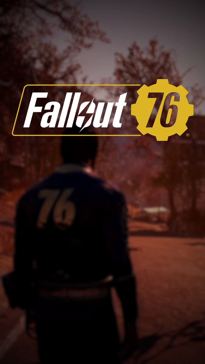 Explore. Survive. Thrive. Welcome to #Fallout76 👍