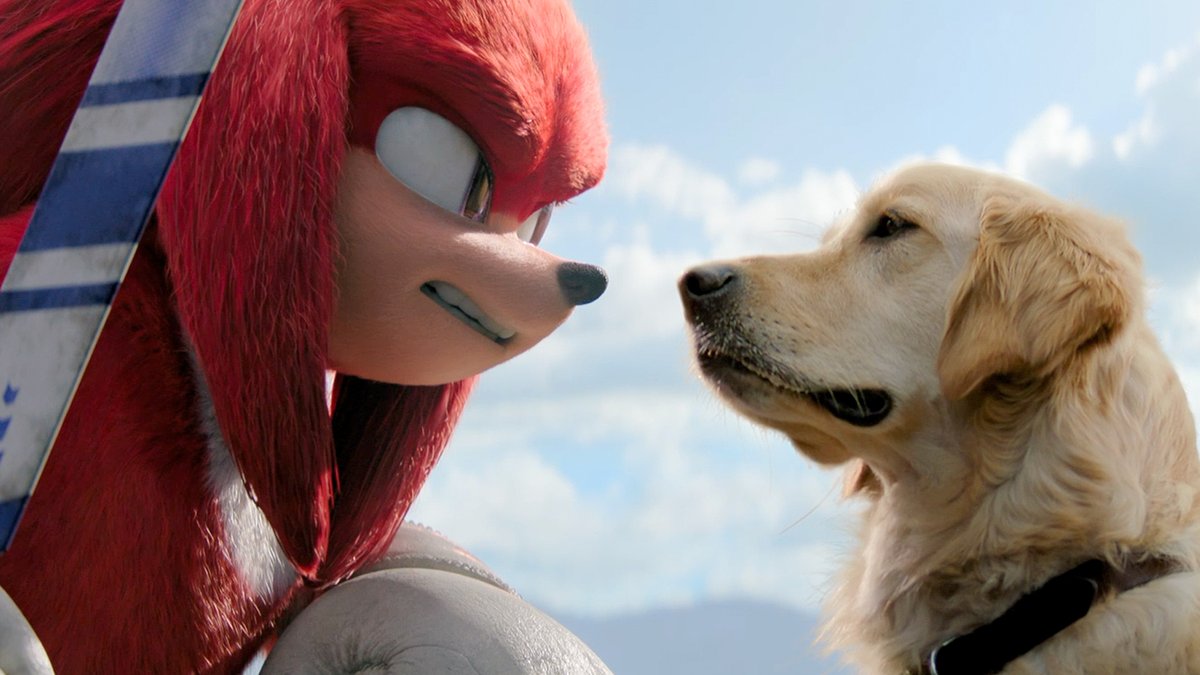 Knuckles has a little trouble adjusting to the world of Sonic and Tails in an exclusive clip from #Knuckles - premiering April 26 on @ParamountPlus.