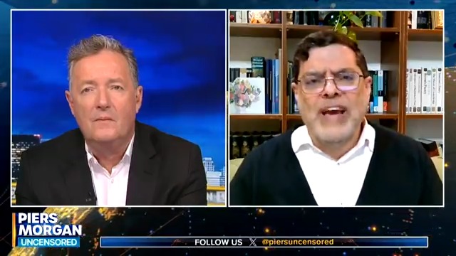 "I think YOU should wake up to the reality of what YOUR regime is doing." Piers Morgan speaks to Professor Seyed Mohammad Marandi about Iran's attack on Israel and the ongoing conflict on the Middle East 👇 📺 Piers Morgan | Seyed Mohammad Marandi