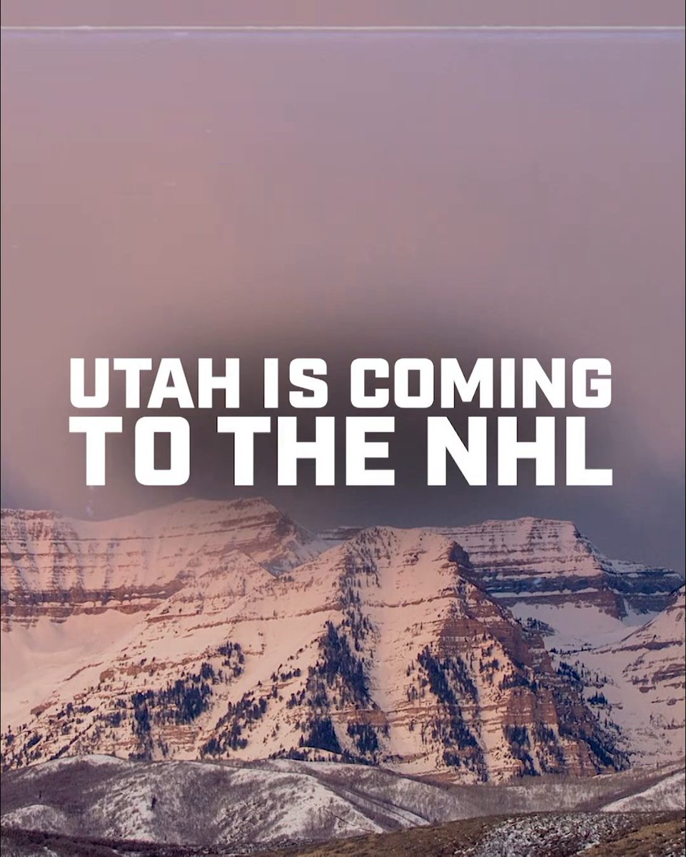 The stage is set for #NHLinUtah!