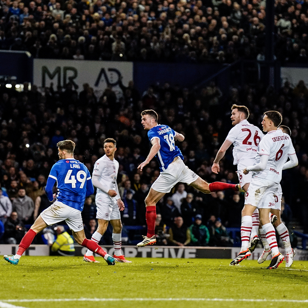 89th minute. To win #Pompey the title. 🏆 Step forward, Sir Conor Shaughnessy. 👑