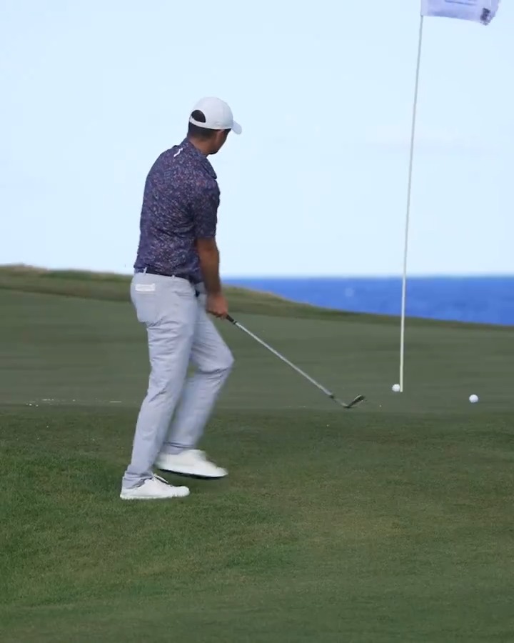 Chip-in birdie on 17 for @WesleyBryanGolf! This is his seventh birdie of the day coraleschamp 💪