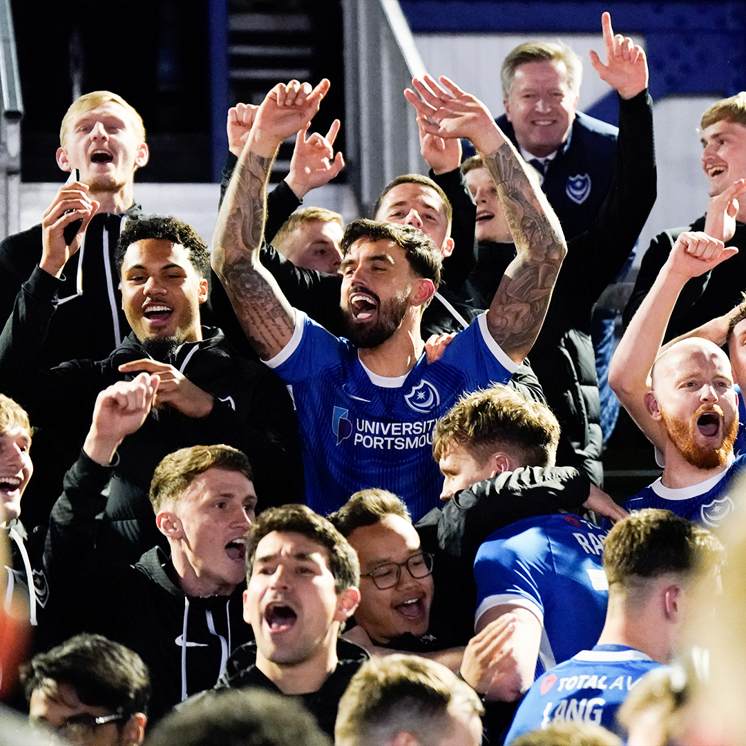 Your skipper, #Pompey fans. 🎙️💙