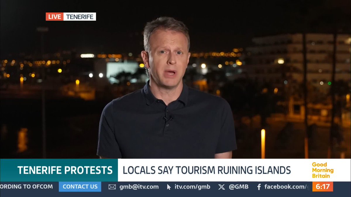 Up to 10,000 people who live in Tenerife are expected to join a mass protest on Saturday claiming that the Canary Islands are suffering from over-tourism. Campaigners say the number of tourists coming to the island is unsustainable and is ruining life for local people.