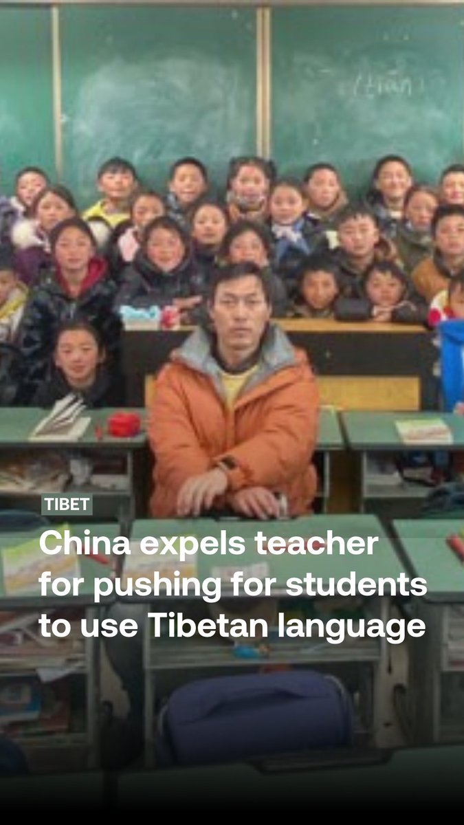 China expels teacher for pushing for students to use Tibetan language