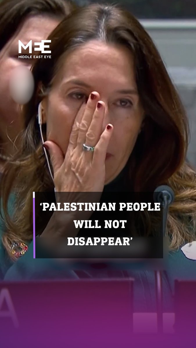 “The Palestinian people have not lost their humanity. You wouldn’t find people who long for a normal life, like our people on Gaza.”The president of the UN Security Council was moved to tears during a speech by the Palestinian ambassador.