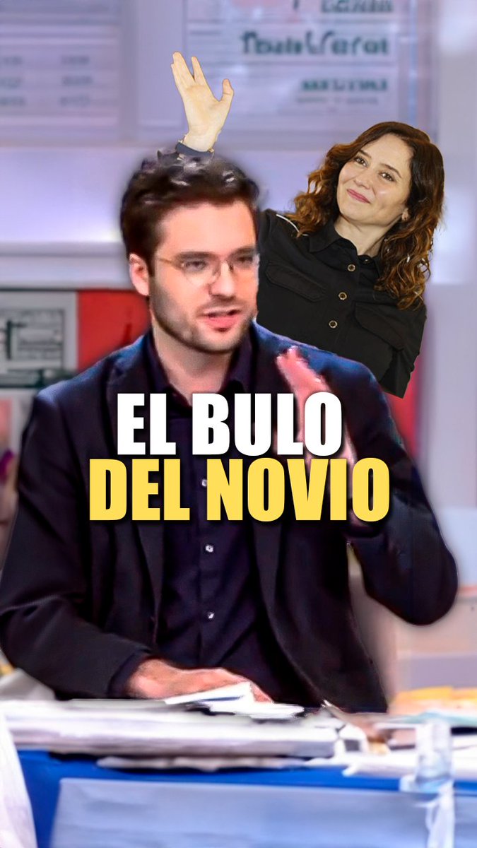 Cuando te digan que Ayuso no miente sobre su novio respóndeles esto 👇🏻