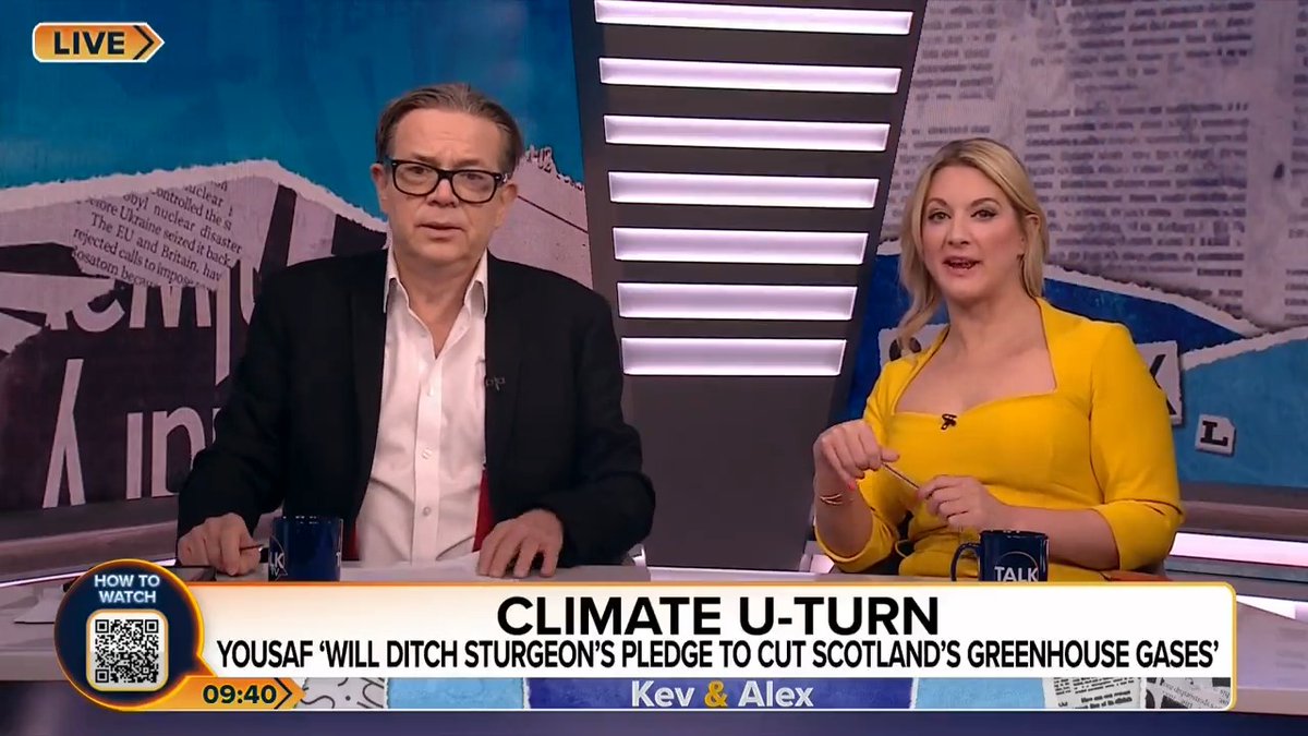Kevin O’Sullivan and Alex Phillips slam the concept of Net Zero after Humza Yousaf announced Scotland will ditch its ‘out of reach’ climate targets. Alex: “I don’t fancy going back 500 years and living in the dark ages!” Kevin O'Sullivan | Alex Phillips