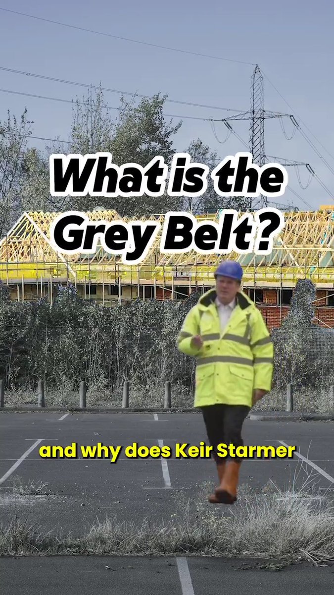 What is grey belt land and why does Keir Starmer want to build on it? 🤔👇