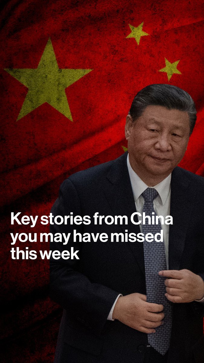 All of this happened in China this week. A thread 🧵1/10