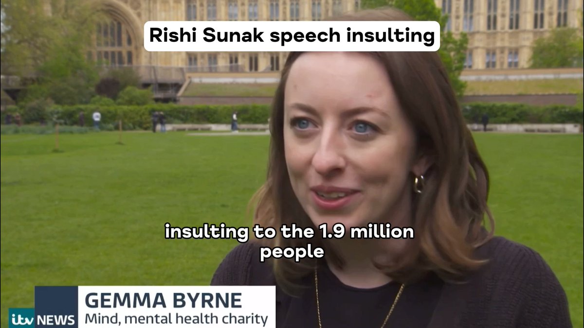 It's insulting. The government needs to tackle the root cause of poor mental health. Not demonise people for failures of the systems meant to support them. ITV News