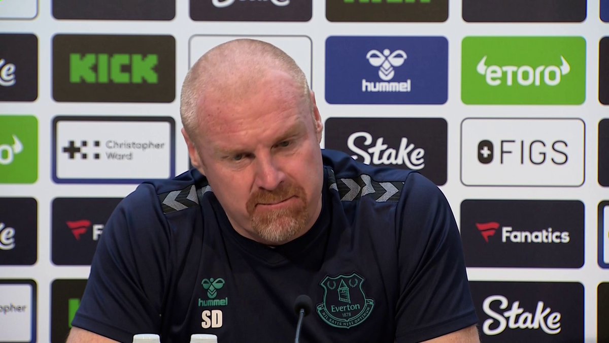 "Every game should be a must win" 🗣️ Sean Dyche speaks ahead of Everton's crucial game against Nottingham Forest on Sunday, live on Sky.