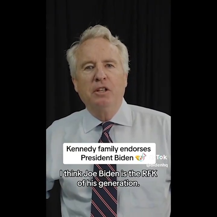 The Kennedy family endorses President Biden