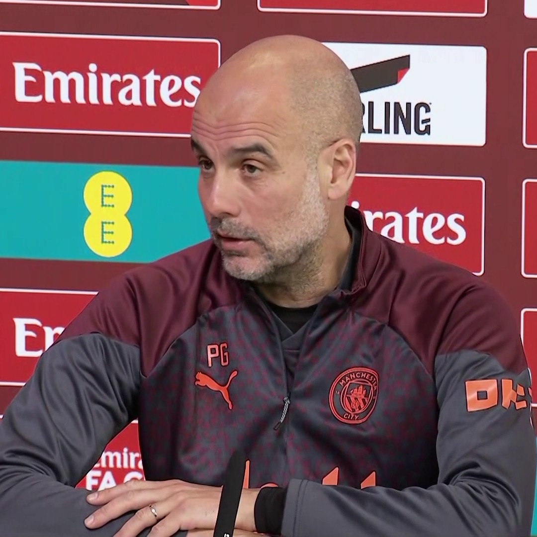 "It's a big blow for the lower-league teams but much better for the bigger clubs" Pep Guardiola discusses replays being scrapped in the FA Cup 🏆