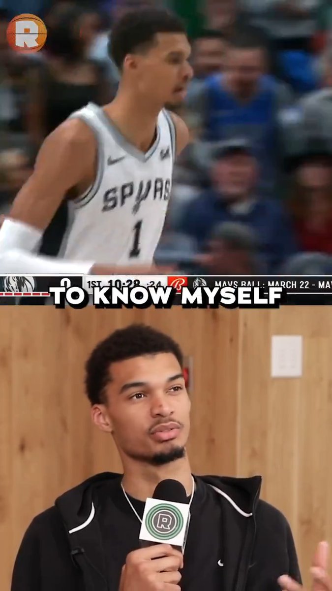 Wemby feels much better as a shooter when he has momentum. He explains how he improved to @KevinOConnorNBA.