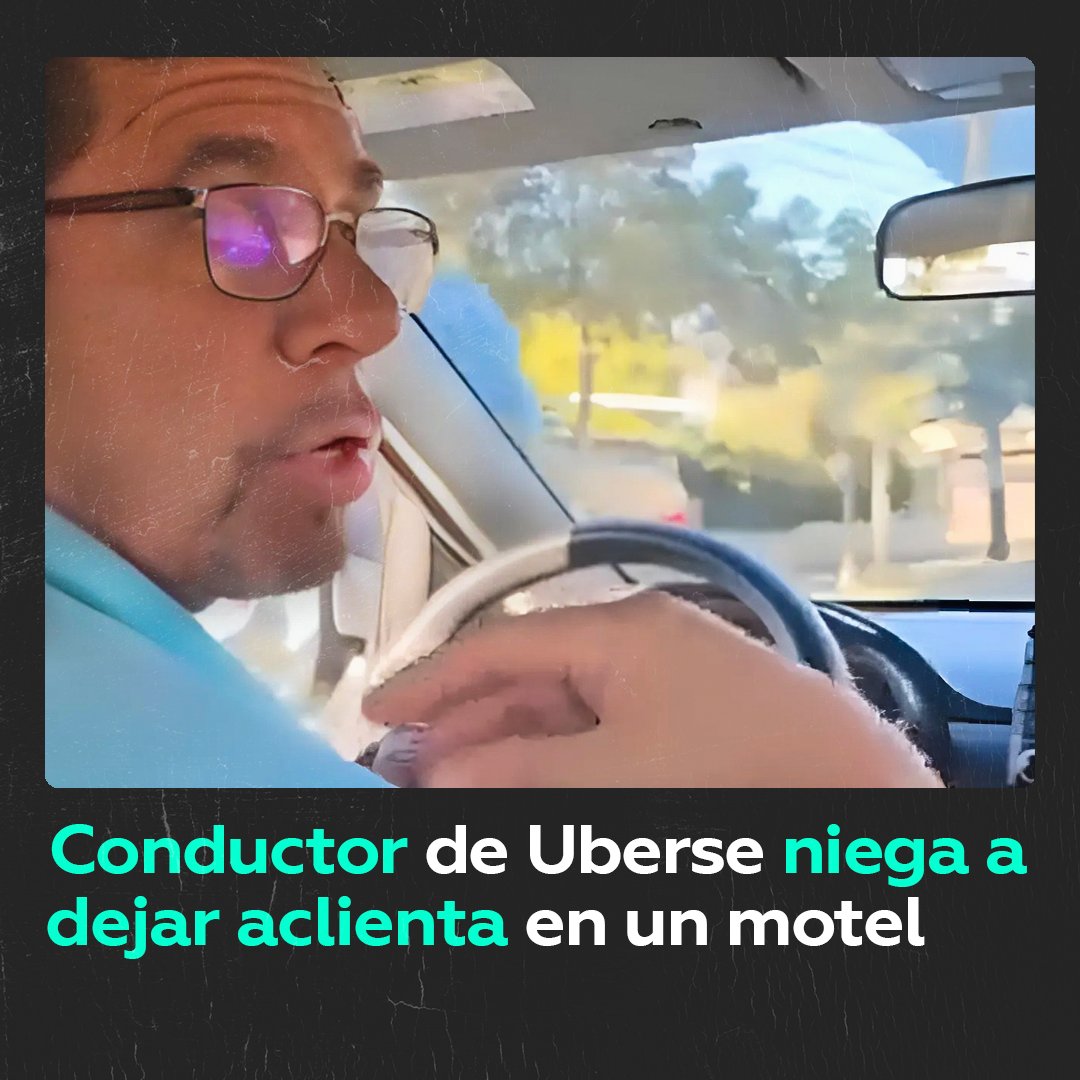 💬 🚖 Clienta de Uber acusa a conductor de faltarle el respeto Conductor de Uber en Chile se niega a dejar a su clienta dentro de un motel. La discusión fue grabada por la pasajera, donde afirma que le faltaron el respeto.