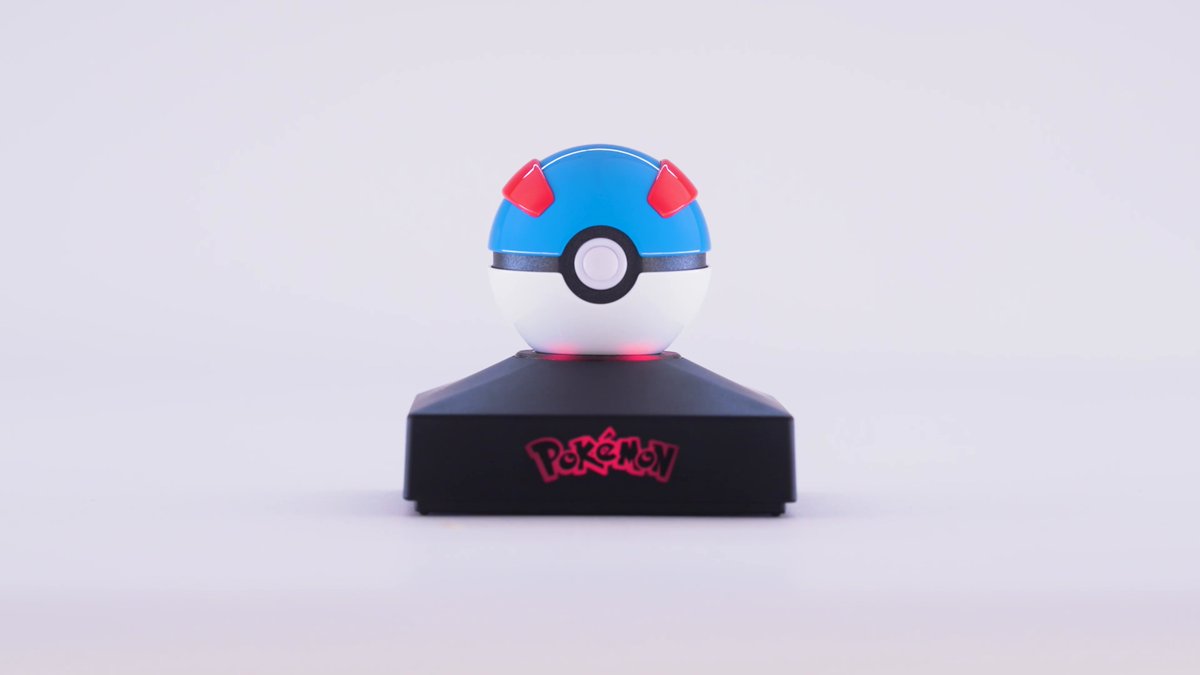 Mini and mighty! 🔵 The Mini Great Ball has the same touch- and proximity-sensing light-up features and display-grade construction as the original fan-favorite range of Poké Ball replicas from the Wand Company, now in mini size!