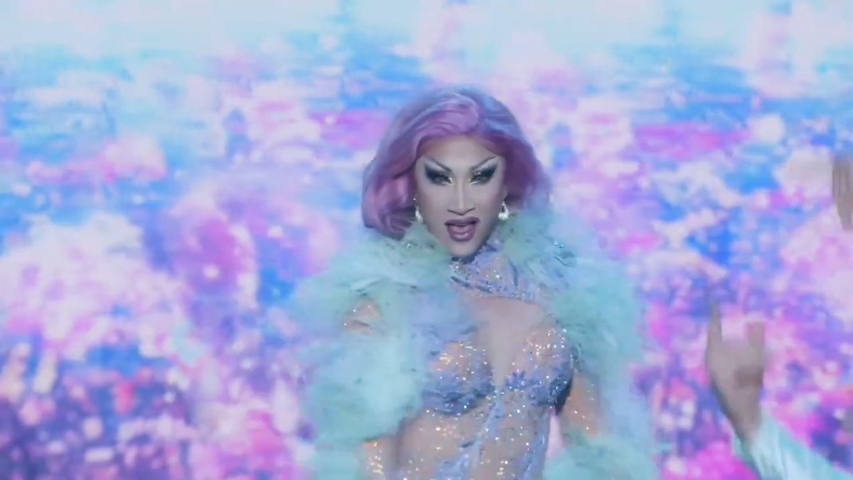 The Queen of Wind! 🌬️ Nymphia Wind 妮妃雅瘋 #TeamNymphia #DragRace