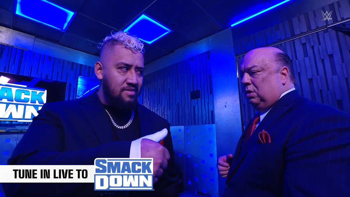 "Are you done yet?" Solo Sikoa isn't playing anymore. 😳 #SmackDown
