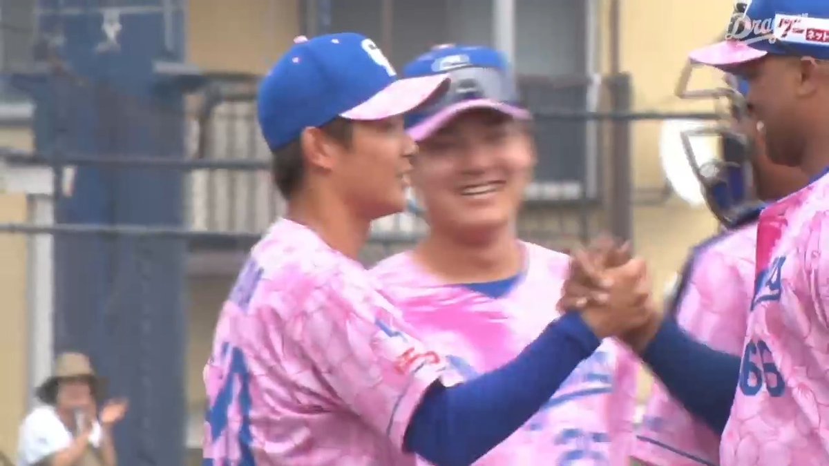⚾️ #ウエスタン・リーグ 中日 #岡田俊哉 投手が実戦復帰登板🥹💙 三者凡退に抑えセーブをあげる🌸 見逃し配信はこちらから💁♀️ 🆚#中日 vs #オリックス *新プラットフォーム #プロ野球 #ファーム #dragons