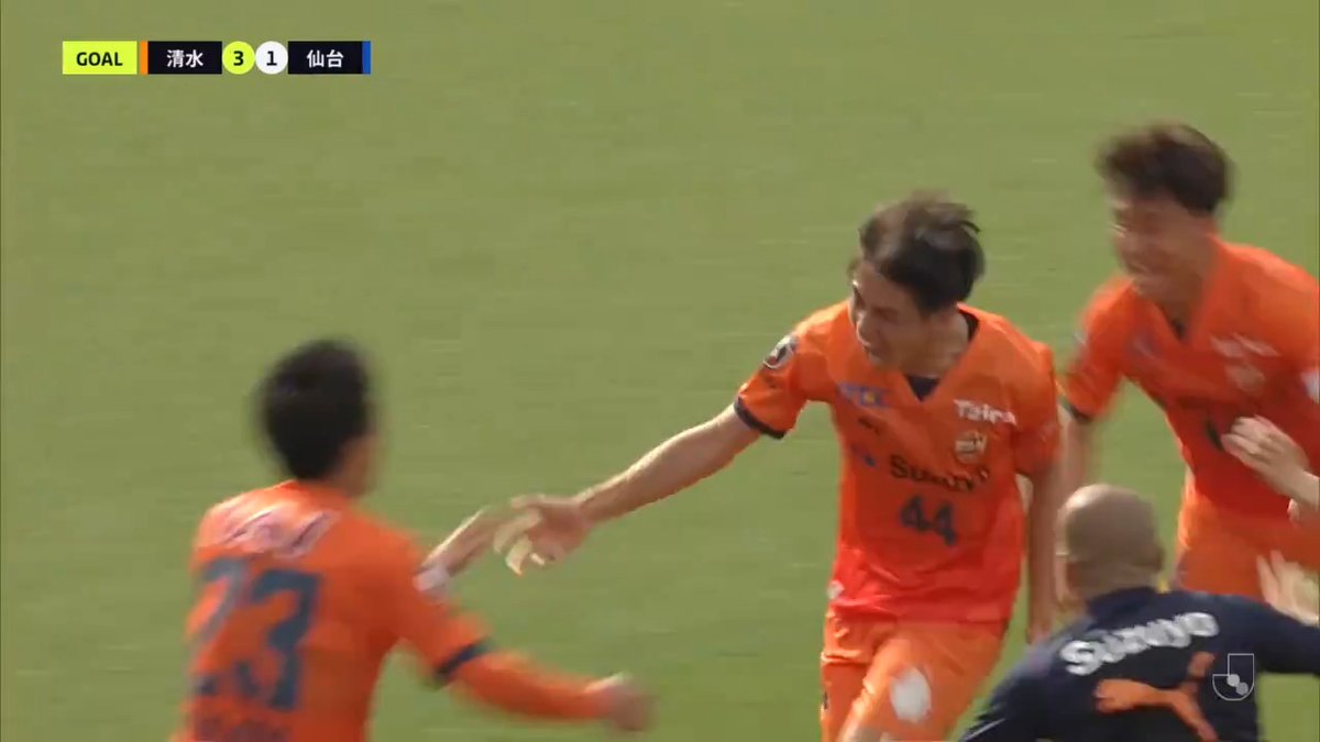 17歳の新星がクラブ最年少ゴール達成🔥 🎦 ゴール動画 🏆 明治安田J2リーグ 第11節 🆚 清水vs仙台 🔢 3-1 ⌚️ 83分 ⚽️ 西原 源樹(清水) #Jリーグ