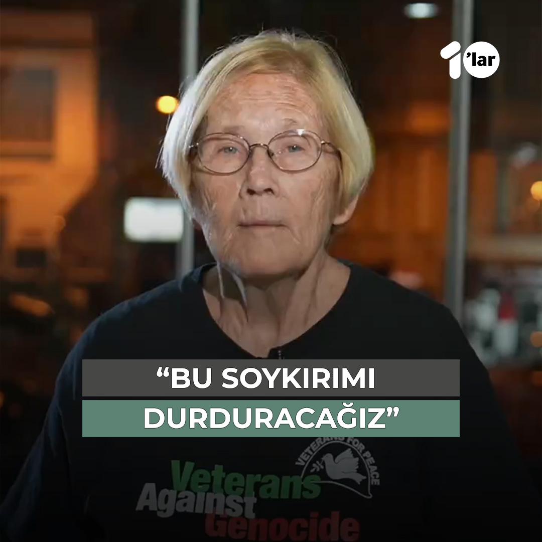 "Gazze halkı için açılacağız ve bu soykırımı durduracağız!" Ann Wright, Özgürlük Filosu aktivisti [İHH]