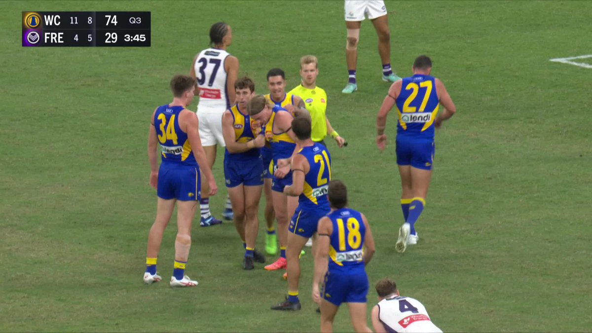 HARLEY REID DOES IT AGAIN #AFLEaglesFreo