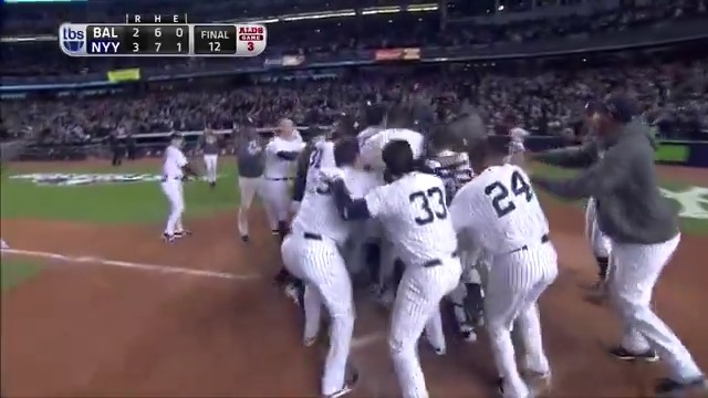 30+ players rounding the bases, 1 man behind the mic. What was your favorite John Sterling home run call? 🎙️