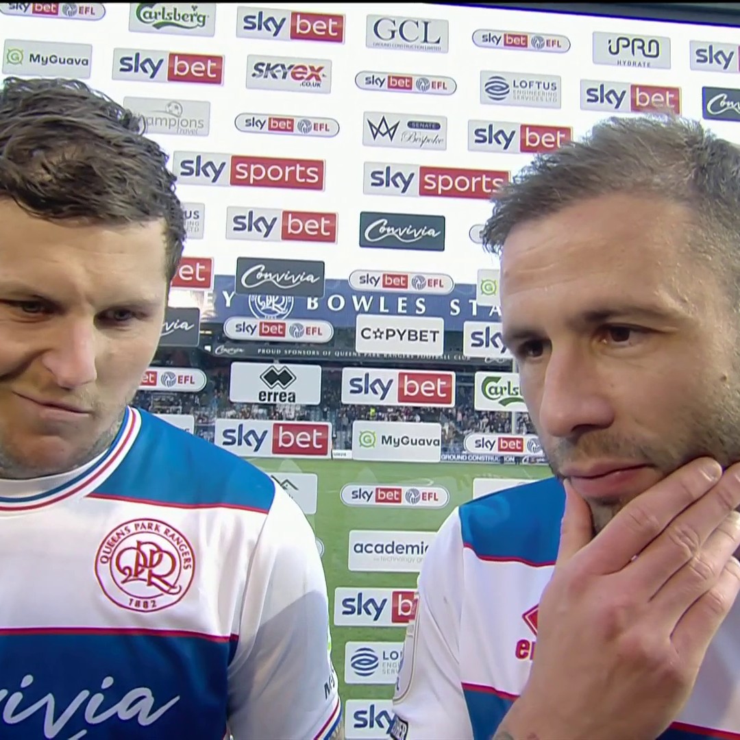 "It's absolutely huge for us... it's been a long season!" 🔊 Steve Cook &amp; Lyndon Dykes react to QPR's BIG victory over Preston 💬