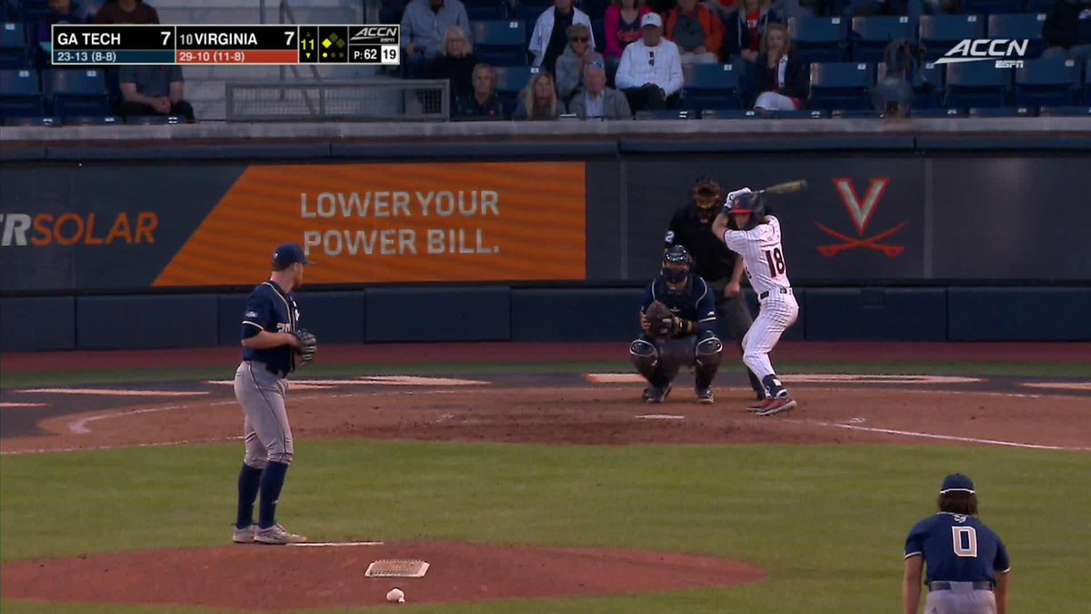 ๐๐ซ๐ข๐๐ค๐ฒ ๐๐จ๐๐๐ฒ! Hits 'em where they ain't and the Hoos walk it off! ๐บ: ACCNX | #GoHoos