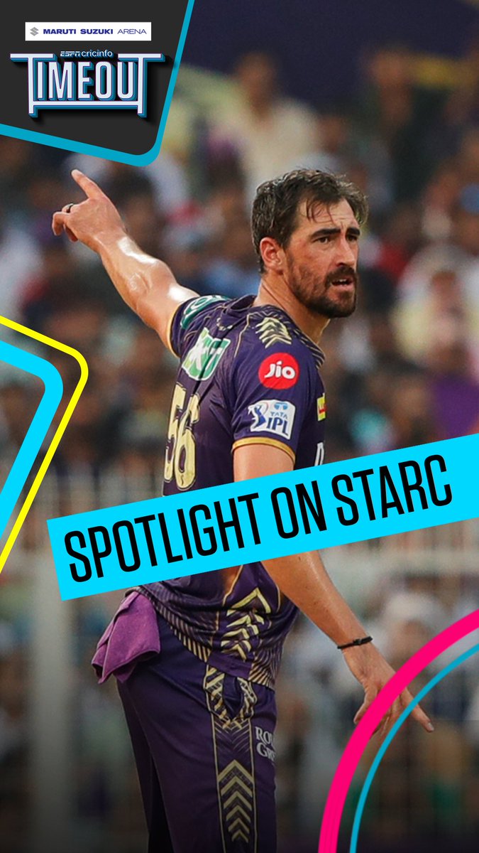 Starc concern for KKR - how do they deal with his under-par returns so far? #IPL2024 #TimeOut Tom Moody | Mitchell McClenaghan