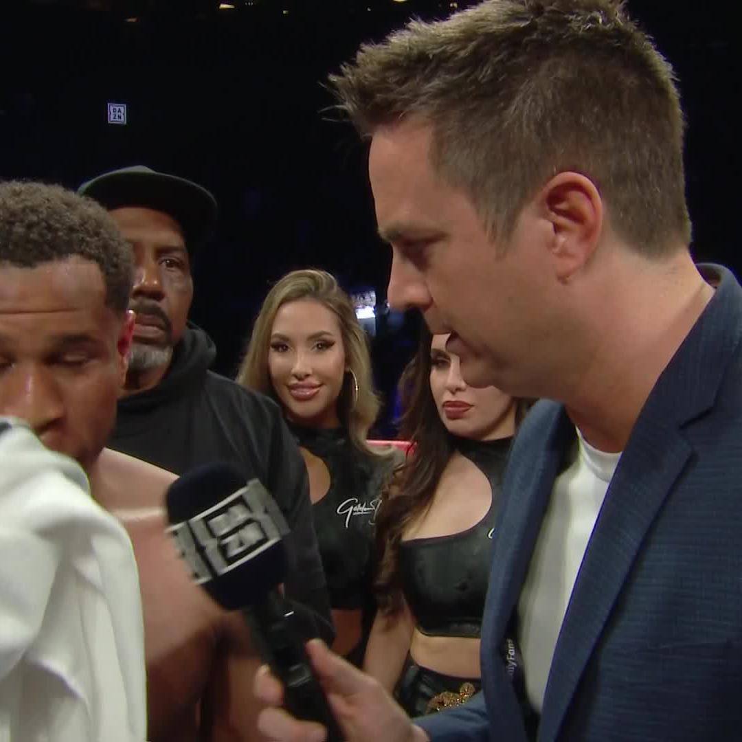 "I was sleeping on him" Devin Haney on what happened in the ring against RYAN GARCIA #HaneyGarcia