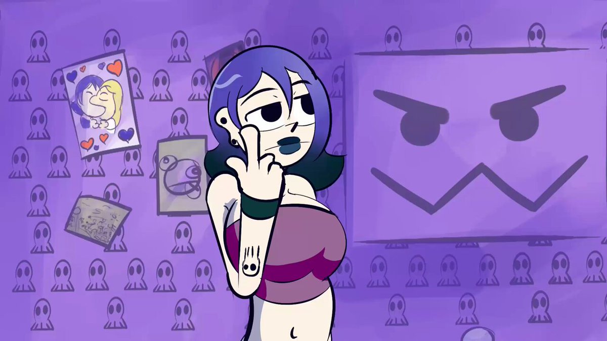 Have you ever wondered how's the week of our lovely goth carol? well, let her tell us! watch this animatic only in my Patreon :^D