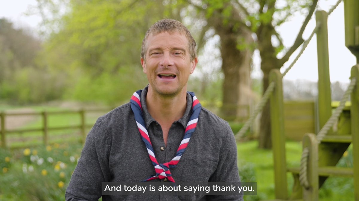 A special message from Chief Scout, Bear Grylls OBE, for all those receiving their awards this year.