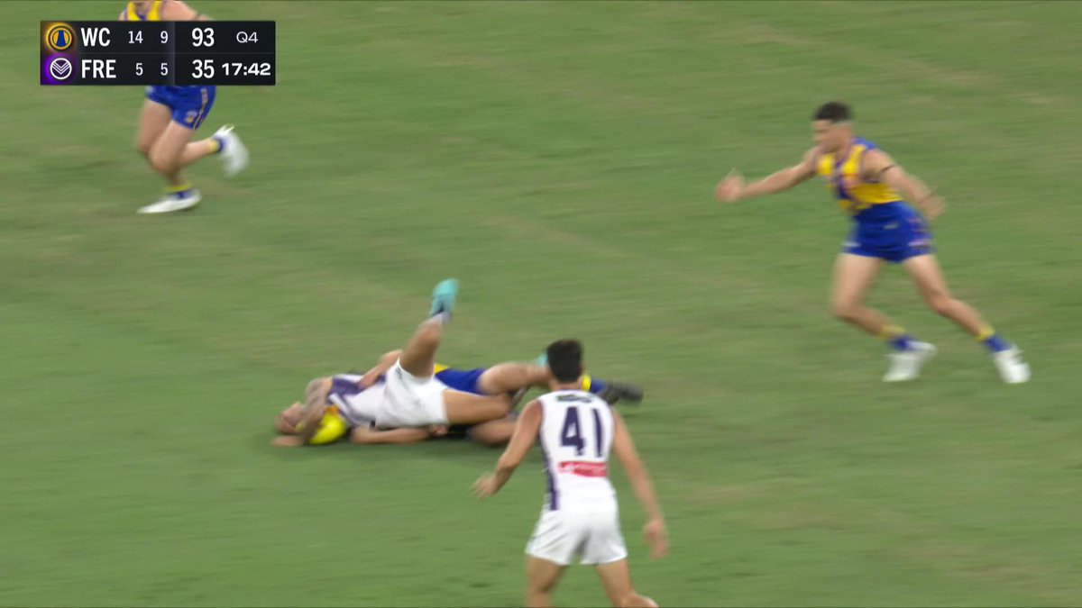 Tom Barrass has been handed a one-match suspension following this incident with Michael Walters. Full Saturday Match Review findings: