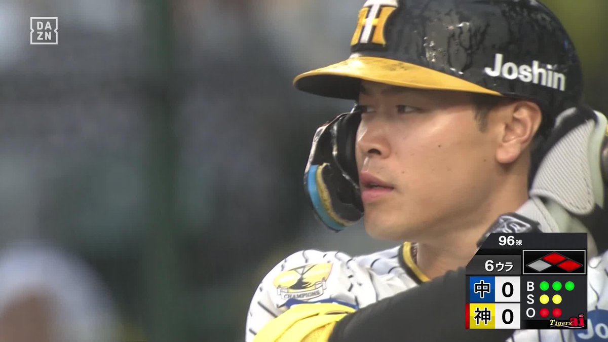 / やっぱり、テルはすごい \ 雨の中、応援する虎党へ贈る 佐藤輝明が先制3ラン ⚾プロ野球 (2024/4/21) 🆚阪神×中日 📱Live on DAZN #DAZNプロ野球 #hanshin