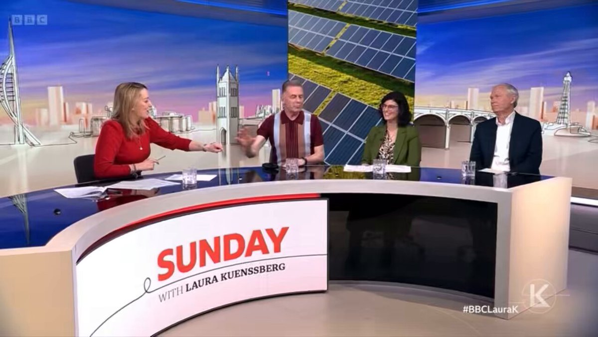 Luke Johnson on climate change: “Where’s the evidence that any of that is connected to carbon emissions?" Chris Packham: “It doesn’t come from Toby Young’s Daily ‘Septic’ which is put together by those close to the FF industry, it comes from something called science" #bbclaurak