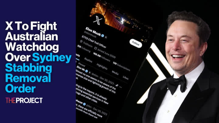 X is fighting the Australian watchdog over an order to remove content about last week's stabbings in Sydney, after graphic images and misinformation spread. Elon Musk says it goes against free speech and is vowing to fight the order.