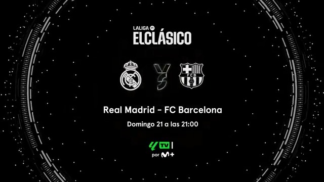 ⭐️ 𝗘𝗹 𝗖𝗹𝗮́𝘀𝗶𝗰𝗼 se juega en Movistar Plus Real Madrid - FC Barcelona 21:00 - Santiago Bernabéu 📺 LALIGA TV por M+ (dial 54) ▪️ Previa y post a las 20:00 y a las 23:00 en 𝗠𝗼𝘃𝗶𝘀𝘁𝗮𝗿 𝗣𝗹𝘂𝘀+ (𝗱𝗶𝗮𝗹 𝟳) con Juanma Castaño #LALIGAEASPORTS #LaCasaDelFútbol