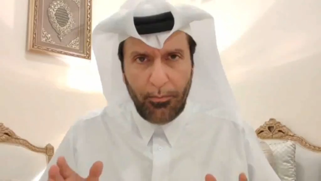 رسالة المؤثر القطري الدكتور عبد العزيز الخزرج الأنصاري إلى أمير قطر يطالبه فيها بالتدخل لرفع الظلم عنه