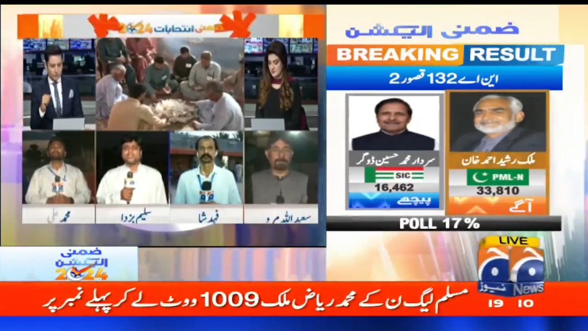کس حلقے سے کون آگے اور کون پیچھے؟ ڈی آئی خان، قمبر شہداد کوٹ، ڈی جی خان اور چکوال کی تازہ ترین صورتحال غیر حتمی غیر سرکاری نتائج