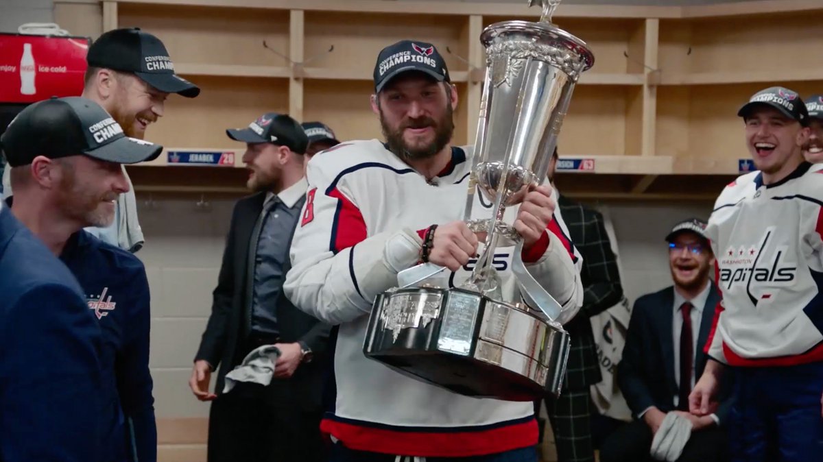 If you’re not kicking off the day watching highlights of the Caps 2018 Cup run, what are you even doing? Playoff hockey, baby!
