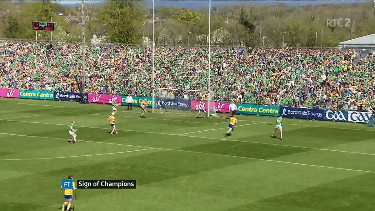 Was Aaron Gillane in the square before the ball? It's a tight call say Joe Canning and Liam Sheedy 📱Live updates 📺Watch on @rte2 and RTÉ Player 📻Commentary on RTÉ Radio 1