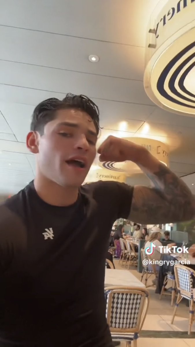 ‼️ Ryan Garcia on TikTok today after beating Devin Haney: "I took on the illuminati, the ref, and Devin Haney - and I cracked them all." [🎥 RYAN GARCIA]